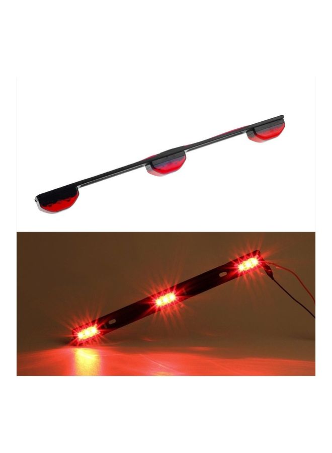 Generic 14" 3 Lamp ID LED Light Bar Tailgate Mount for Dodge RAM 1500 2500 3500 - Image 3