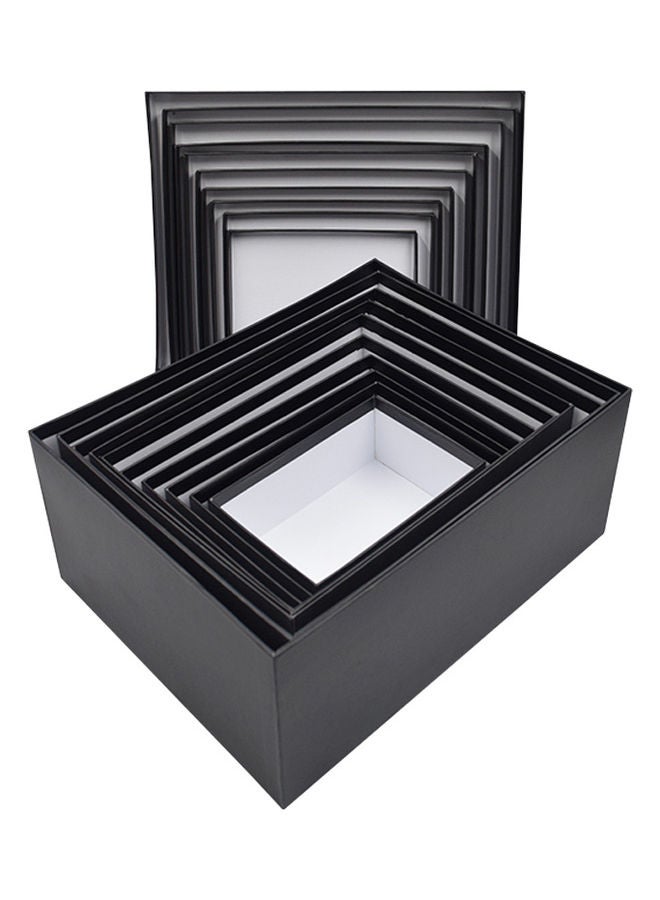 Creative 10-Piece Gift Box Set with Lid Black  - Image 2