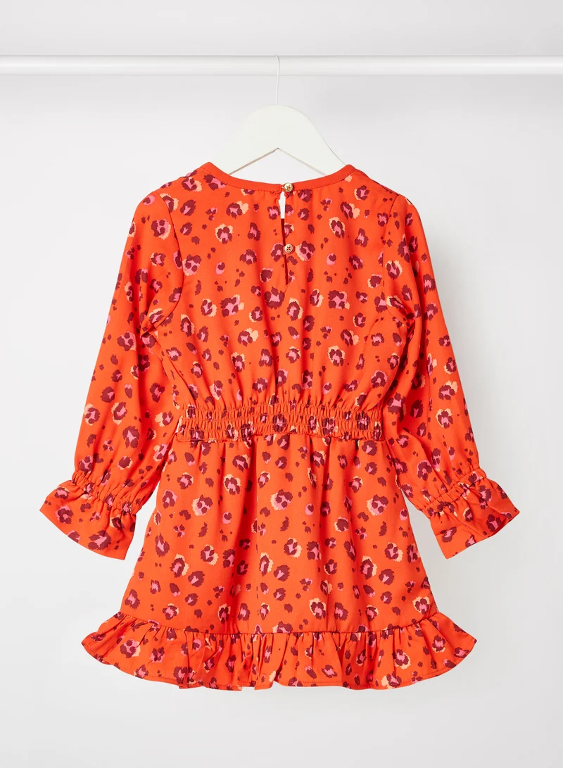 koko noko Kids/Teen Printed Dress Red