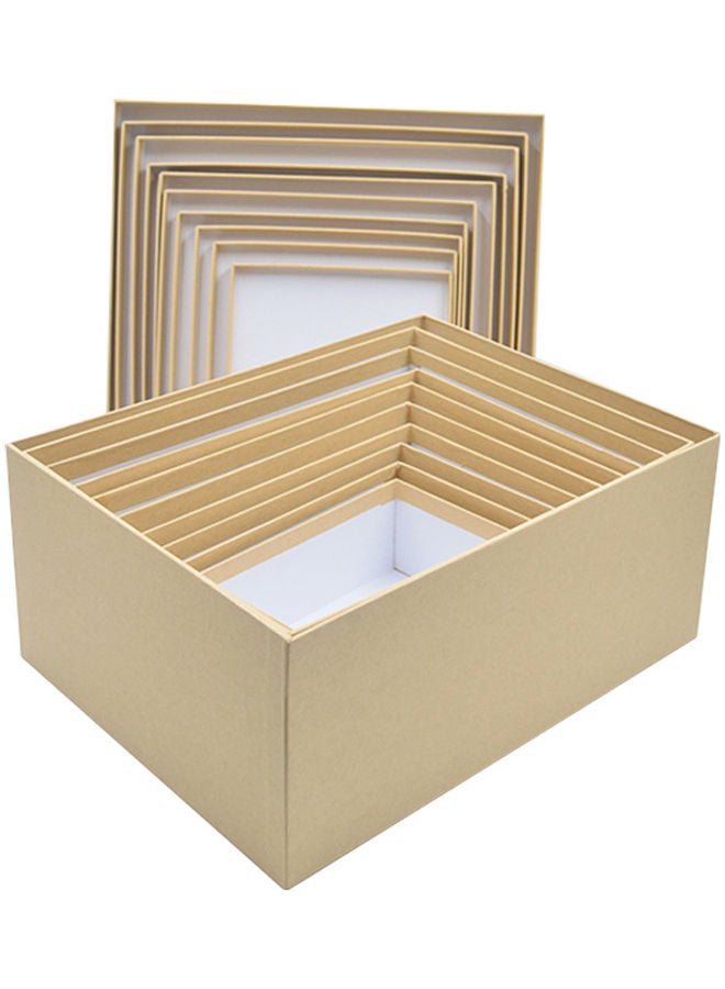 10-Piece Gift Box Set with Lid Brown - v1630046033/N50508833A_2