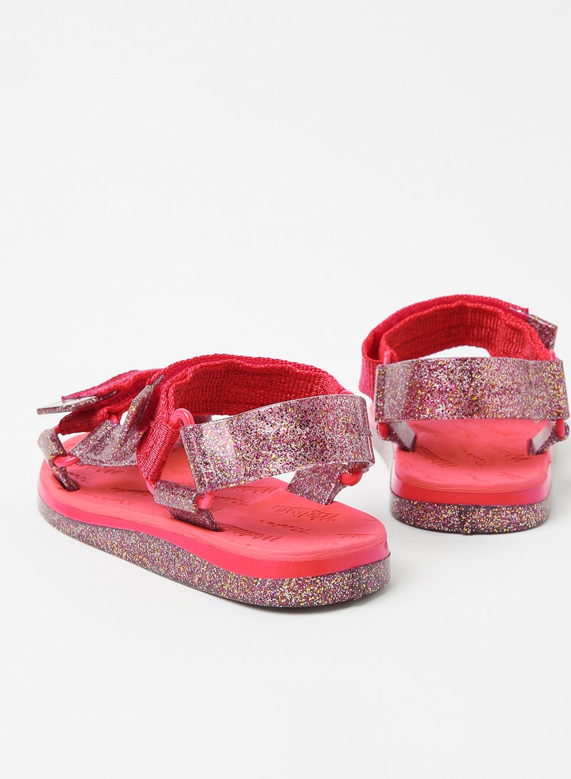 Mini Melissa Kids Papete Rider Sandals Red - Image 3