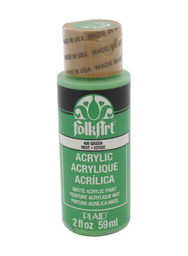 بلايد FolkArt Acrylic Paint Green