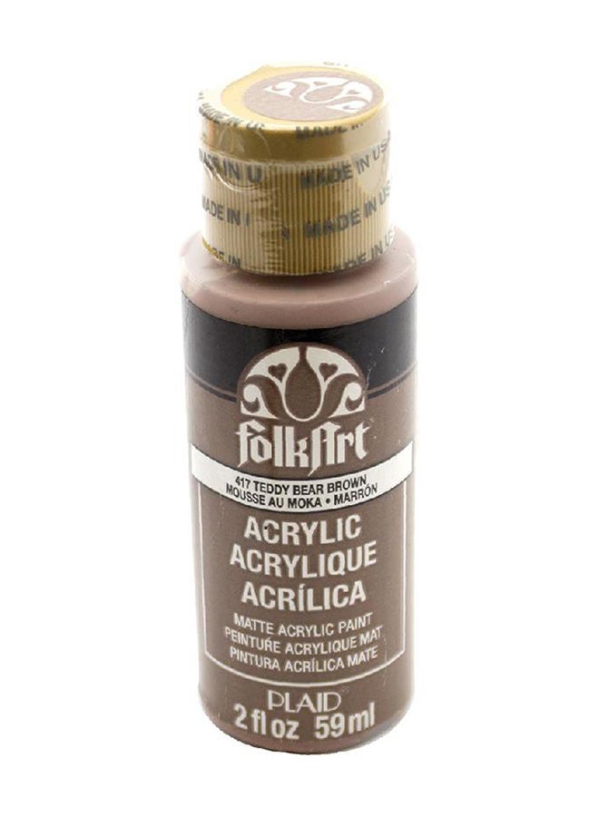 PLAID FolkArt Acrylic Paint Brown