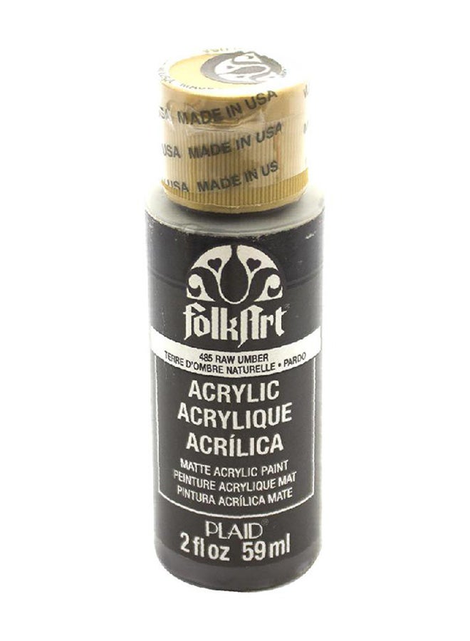 بلايد طلاء أكريليك من فولك آرت بني طبيعي