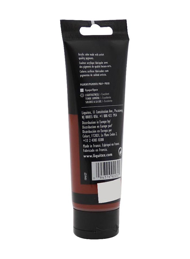 Liquitex Basics Acrylic Paint Burnt Sienna - Image 2