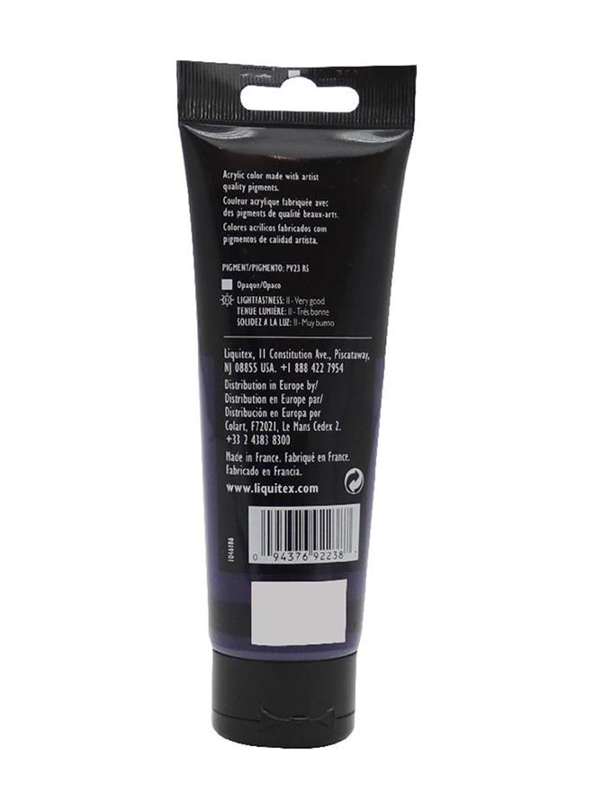 Liquitex Basics Acrylic Paint Dioxazine Purple - Image 2