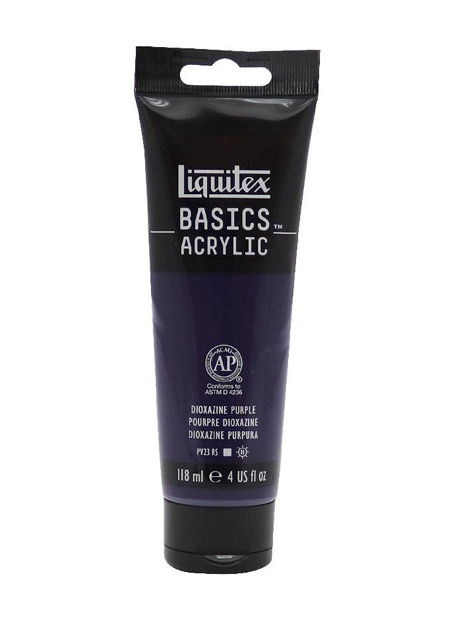 Liquitex Basics Acrylic Paint Dioxazine Purple - Image 1