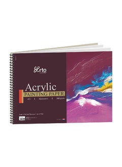 12-Sheet A3 Arto Acrylic Painting Pad White - v1630048146/N49908194A_1