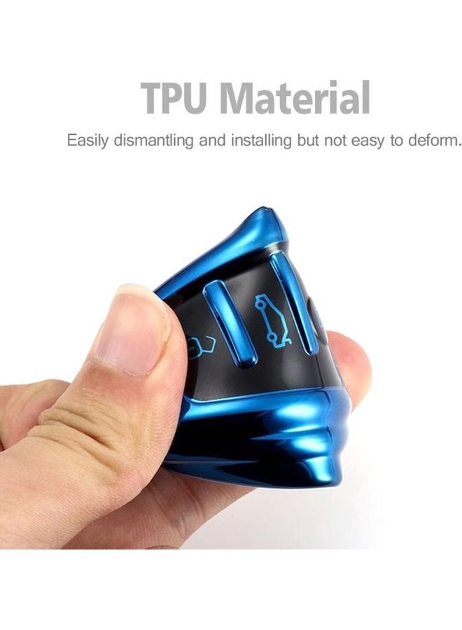 BGM Key Case With Key Ring For Ford Edge/Escort/Kuga/Mondeo/Ecosport/Focus - Image 4