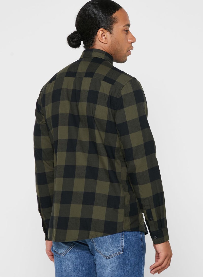 JACK & JONES Casual Stylish Shirt Green  - Image 2