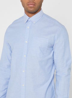 JACK & JONES Casual Stylish Shirt Blue  - Image 4
