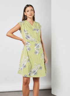 OFFROAD Casual Mini Dress Green  - Image 1