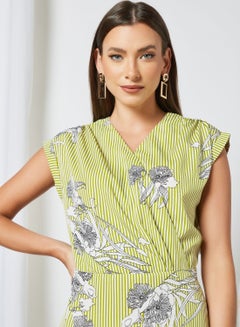 OFFROAD Casual Mini Dress Green  - Image 4
