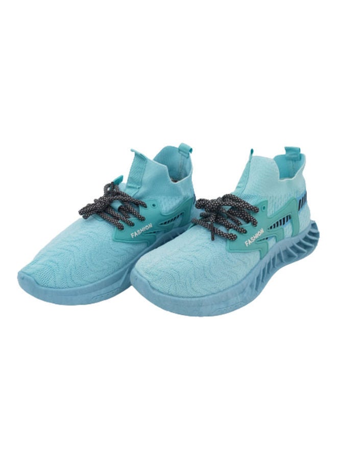 Generic Men's Athletic Lightweight Trainers Blue  - Image 2