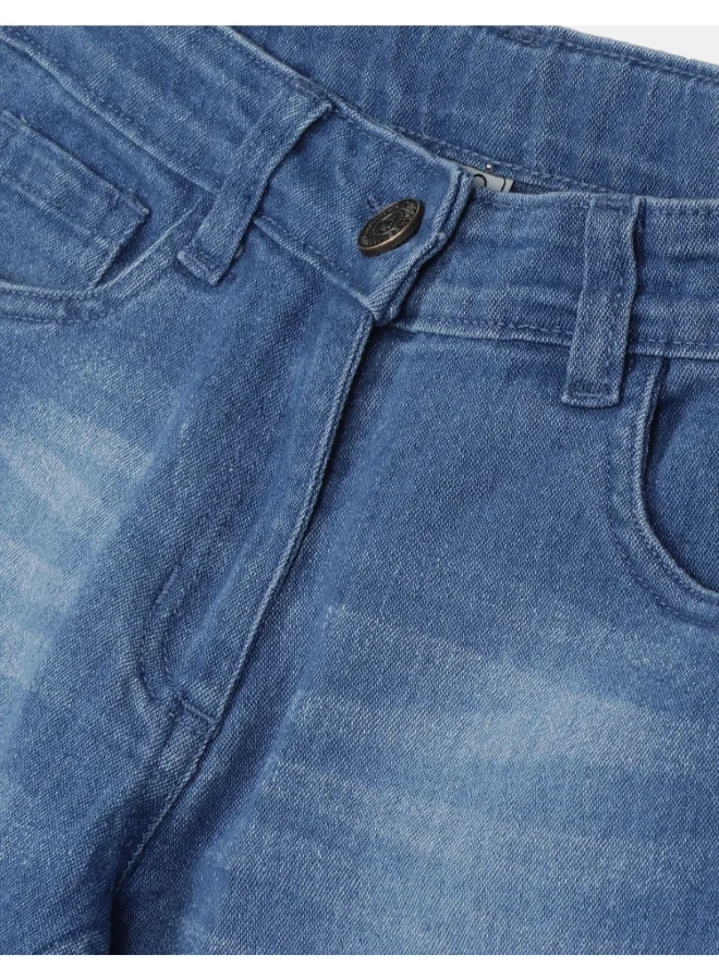 Cherokee Elegant Girls Casual Cotton Jeans Blue