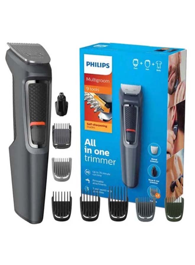 Philips Series 3000 Multigroom Trimmer Black/Grey Black  - Image 2