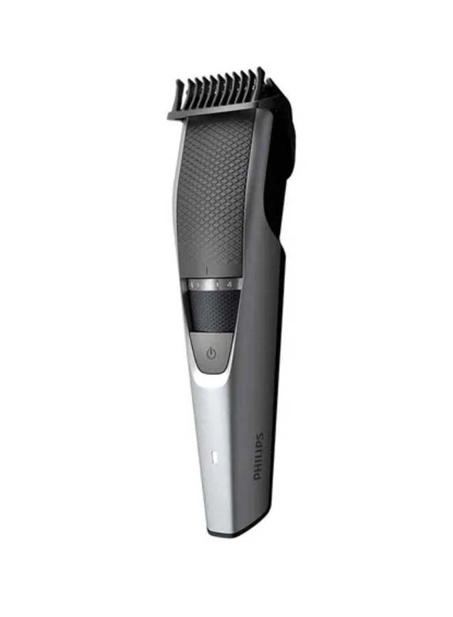 Philips - Beard Trimmer Series 3000 With Hair Lift And Trim Comb BT3216/14 Silver/Black - Image 1