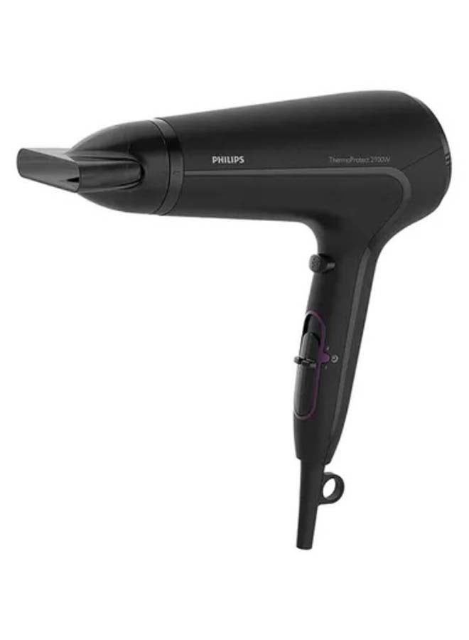 Philips ThermoProtect Hair Dryer Black/Grey - Image 1