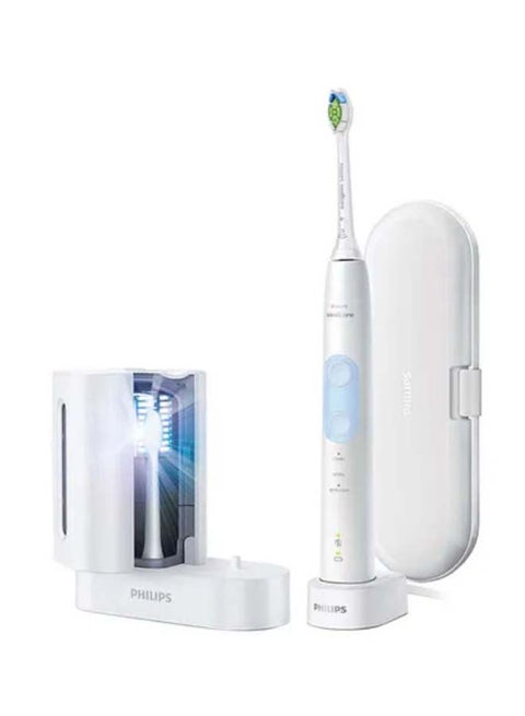 Sonicare Protective Clean 5100 With UV Sanitizer White