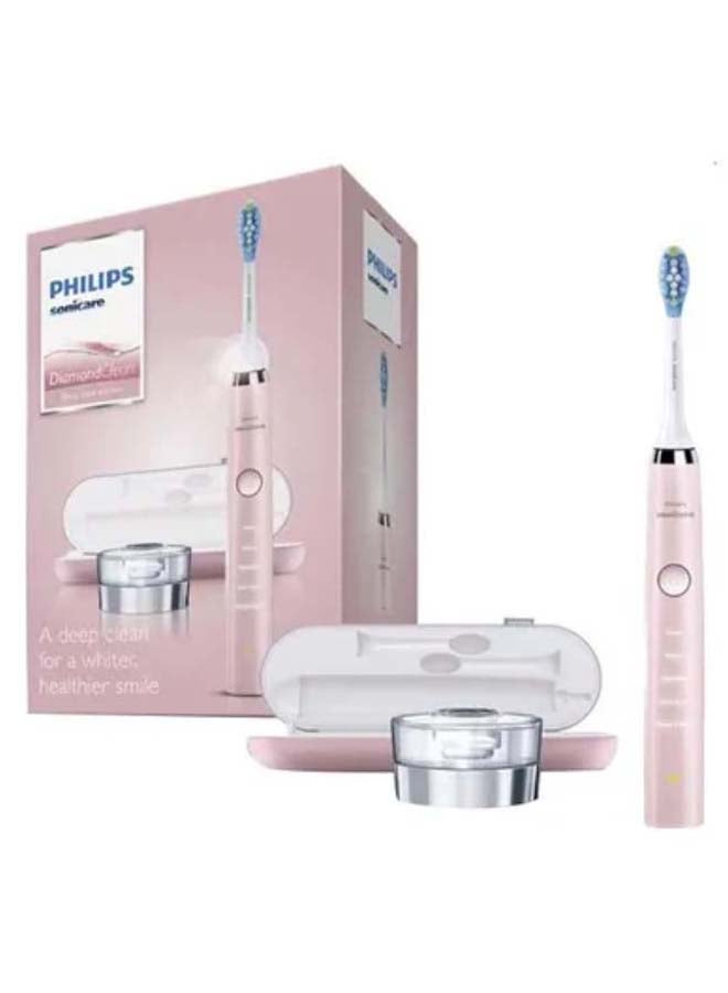 فيليبس فرشاة أسنان كهربائية سونيكير دايموند كلين وردي / فضي - Image 1