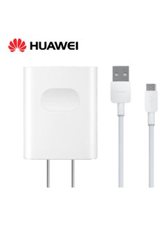 5V/2A USB Wall Charger with Charging Cable White