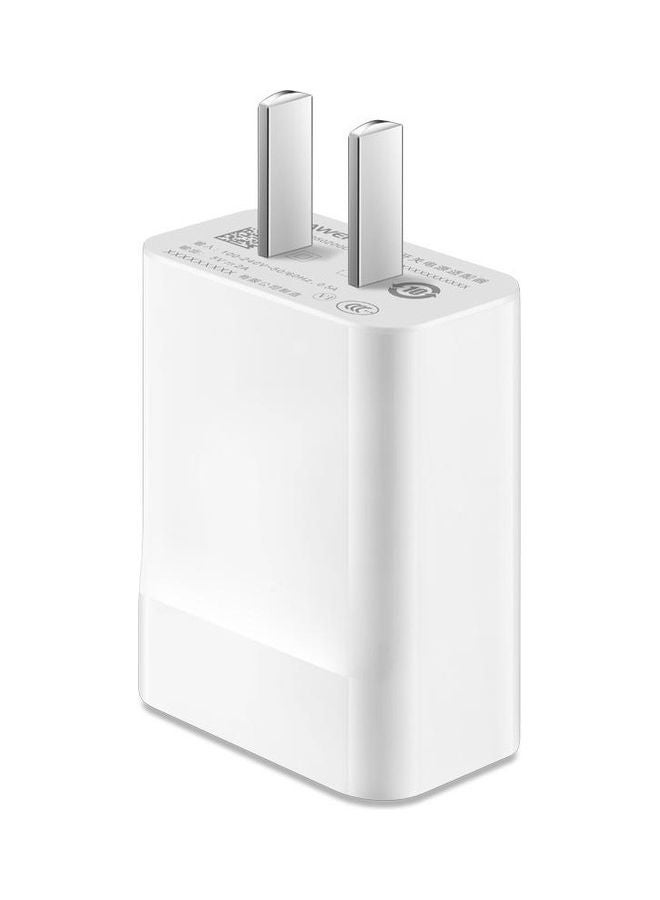 HUAWEI - 5V/2A USB Wall Charger with Charging Cable White - Image 1