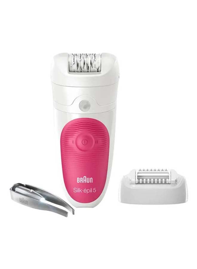 BRAUN Silk Epil 5 Cordless Epilator White/Pink - Image 1