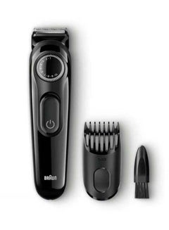 BRAUN Beard Trimmer With Precision Dial And Comb Black  - Image 3