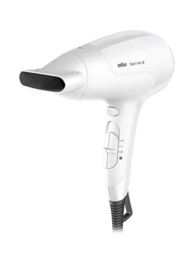 BRAUN - Satin Hair 3 PowerPerfection Dryer HD380 2000W White - Image 1