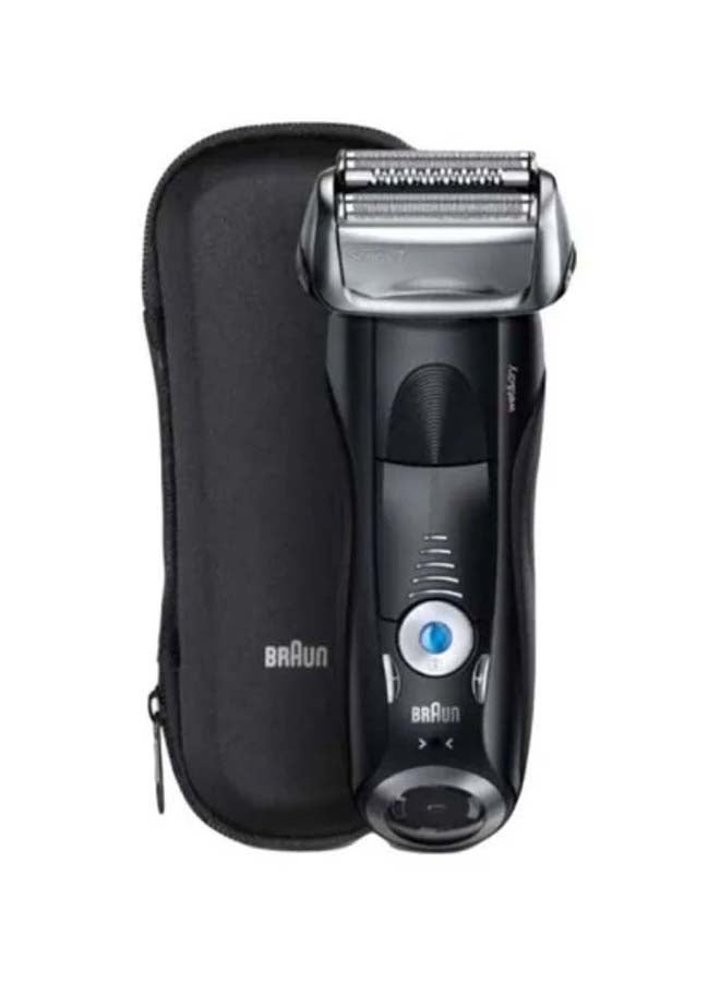 BRAUN Series 7 Shaver - 7840s - Smart Sonic Technology - 4 specialized shaving elements- 8D flex head. Black  - Image 1