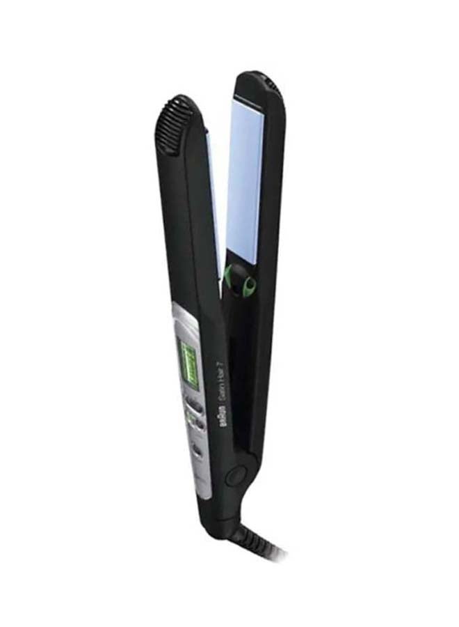 BRAUN Satin Hair 7 Straightener Black/ Silver  - Image 1