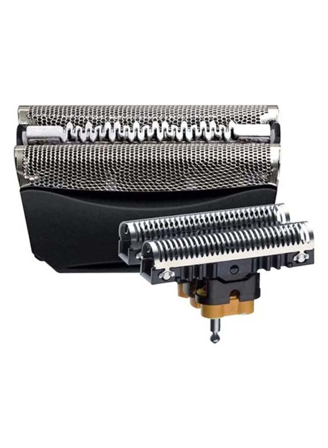 BRAUN Waterflex Foil And Cutter Replacement Head Black/Silver  - Image 1