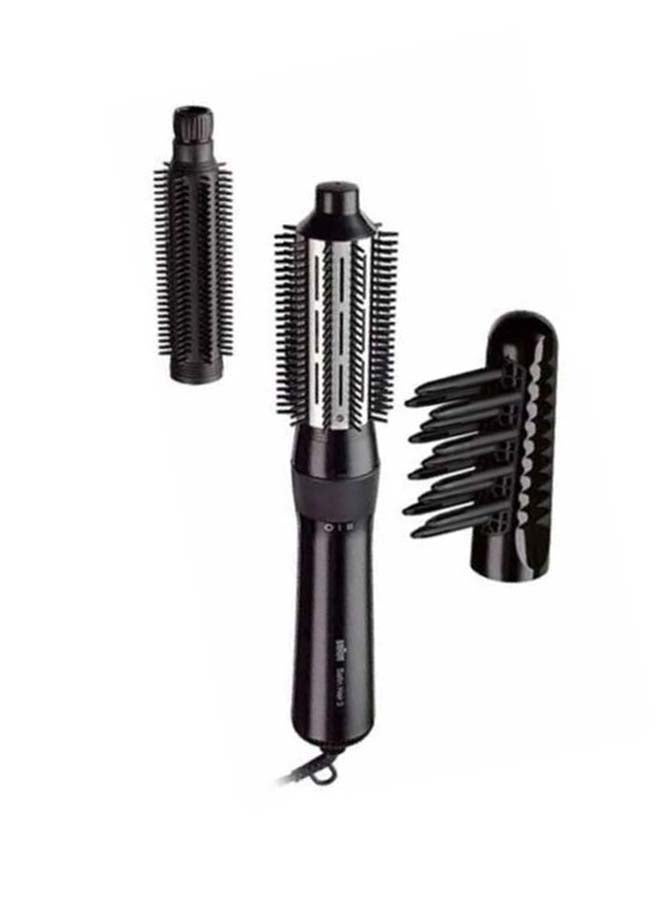 BRAUN 3 In 1 Dry, Style And Protect Hair Styler Set AS330 Black/Silver  - Image 1