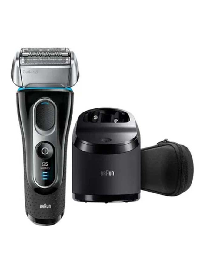 براون ماكينة الحلاقة الكهربائية سيريز 5 بطبقة رقيقة من القصدير الأسود / الأزرق 200جرام - Image 1