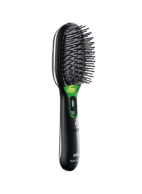 Satin Hair 7 Iontec Brush Black/Green 6.57 x 2.55inch