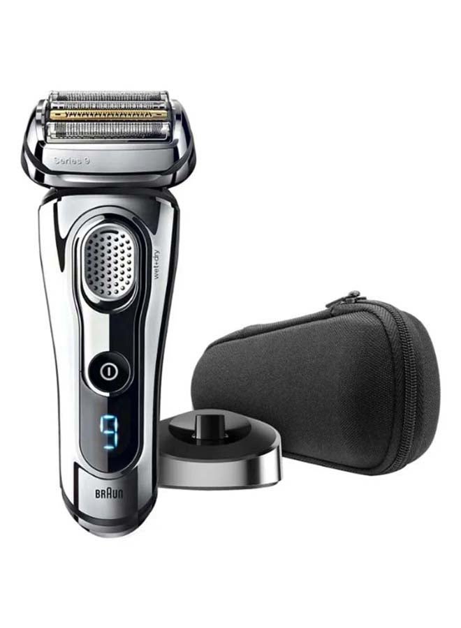 BRAUN Series 9 Electric Foil Shaver Silver/Black 10cm - Image 1