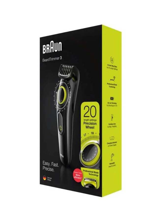 BRAUN Beard Trimmer Kit BT3221 Black/Green  - Image 5