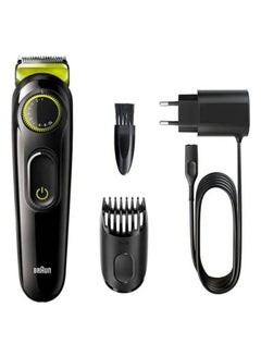 Beard Trimmer BT3221 With Precision Dial And Comb Black/Volt Green - v1630056013/N39545649A_1