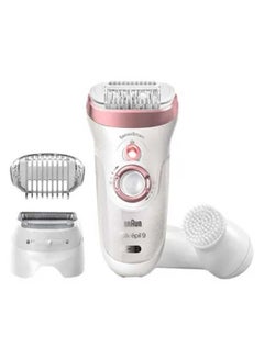 BRAUN SensoSmart Silk Epil 9 SE 9-880 Wet And Dry Epilator With Facial ...