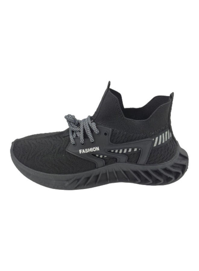 Generic Men's Athletic Lightweight Trainers Black  - Image 3