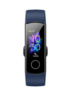 Band 5 Smart Watch 0.95inch Large AMOLED Color Display Blue