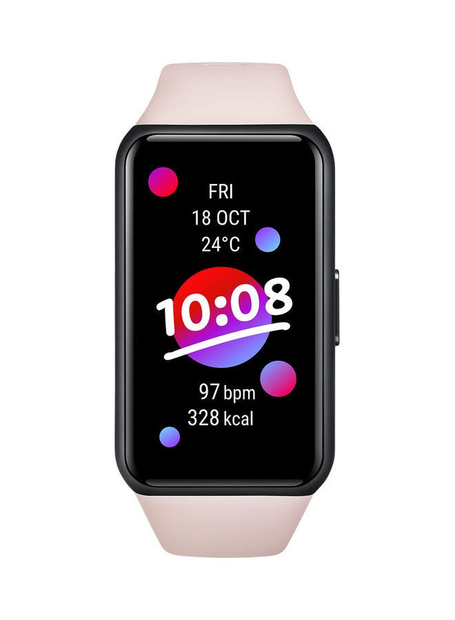 Honor - Band 6 with 1.47-Inch Amoled Screen Display Pink - Image 1