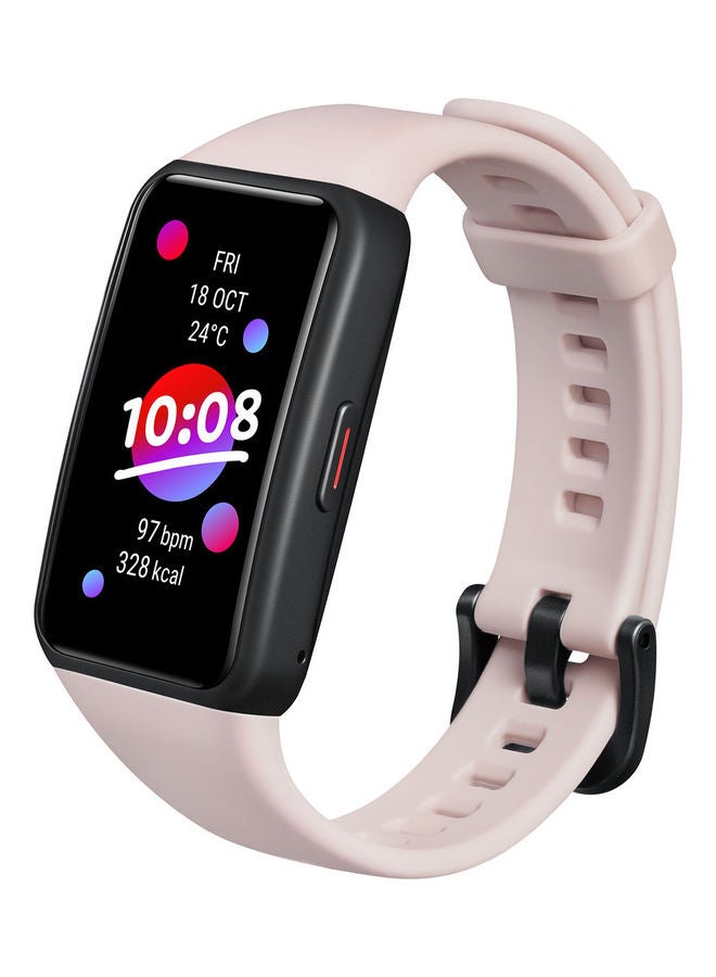 Honor - Band 6 with 1.47-Inch Amoled Screen Display Pink - Image 1