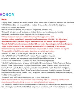 Honor Watch ES with 1.64-inch AMOLED Touch-display Black  - Image 4