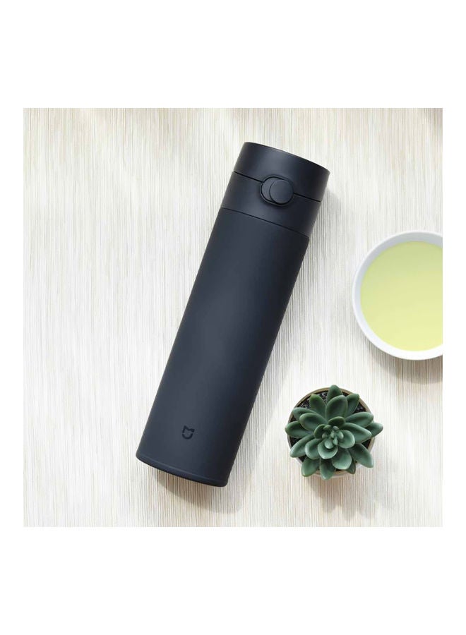 Xiaomi Stainless Steel Mijia Thermos with Push Button Lid Blue 25 x 7.50 x 8cm  - Image 2
