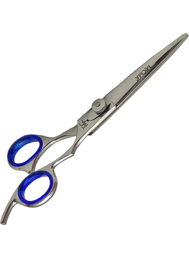 MICMA Hair Cutting Scissor Hairdressing Barber Cutting Shear for Men Women, Professional Barber Scissors 6.5 Inch Silver 6.5inch  - Image 2