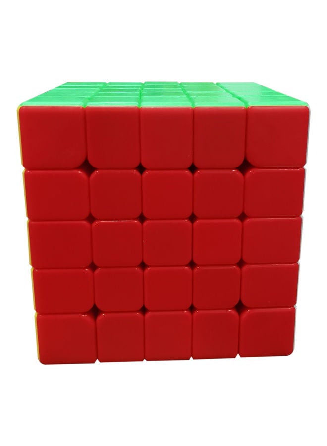 لعبة أحجية المكعب السحري من دون ملصقات لتنشيط الدماغ وتخفيف الضغط 6.4 x 6.4سم - Image 1