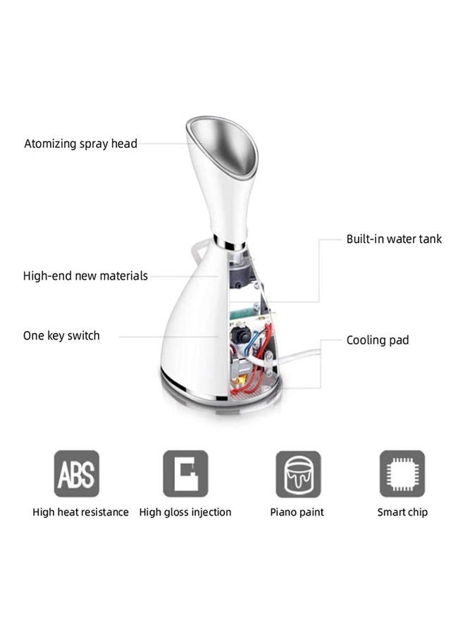 Nano Facial Steamer Spray White 11x17x17.5cm - https://f.nooncdn.com/p/v1630068594/N50509561A_2.jpg?format=jpg&width=original