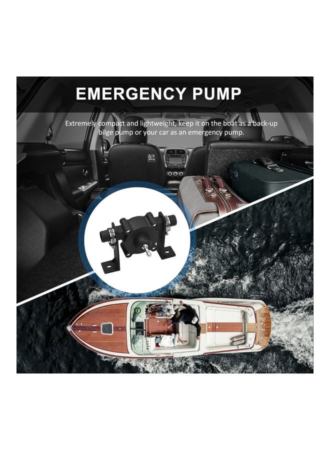 Portable Drill Pump for All Drills and Fluids Black 13 X 7 X 8cm - Image 2