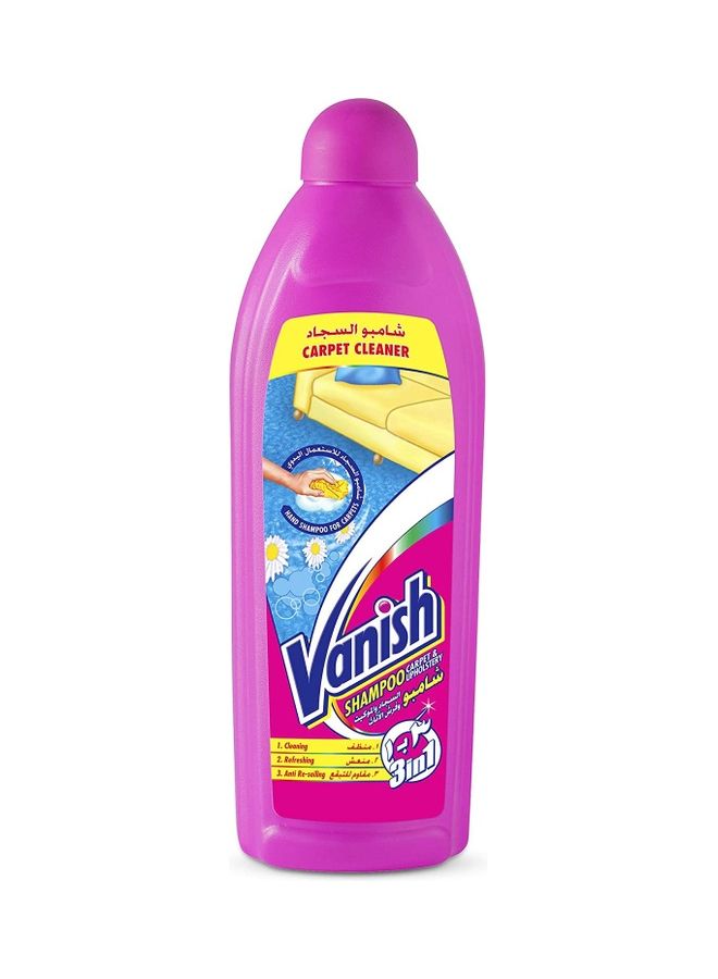 Vanish - Stain Remover Carpet Cleaner Shampoo Pink 850ml - Image 1